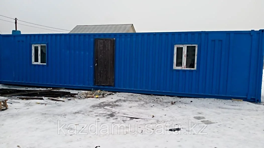 Модульное здание на базе 40ф контейнера .